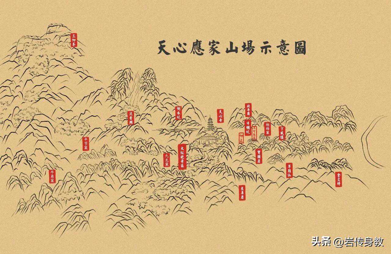 武夷岩茶山场的四大天王品牌